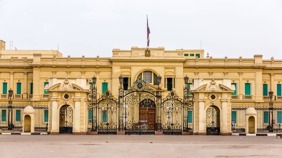 Abdeen Palace, a residence of the President of Egypt - Cairo