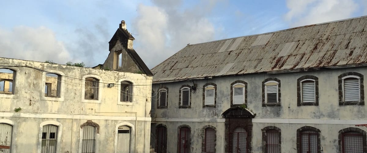 A little slice of Caribbean history can be found at Fort George in Grenada. Apart from the canons and the centuries old structures, there's a plaque in honour of the late Maurice Bishop and others executed during the revolution.