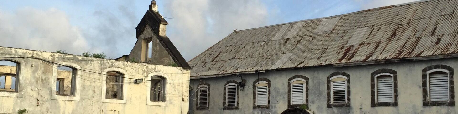 A little slice of Caribbean history can be found at Fort George in Grenada. Apart from the canons and the centuries old structures, there's a plaque in honour of the late Maurice Bishop and others executed during the revolution.