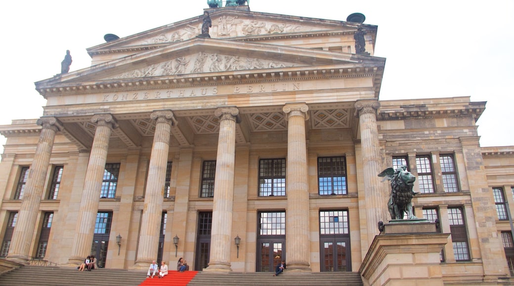 Konzerthaus Berlin featuring heritage architecture and heritage elements