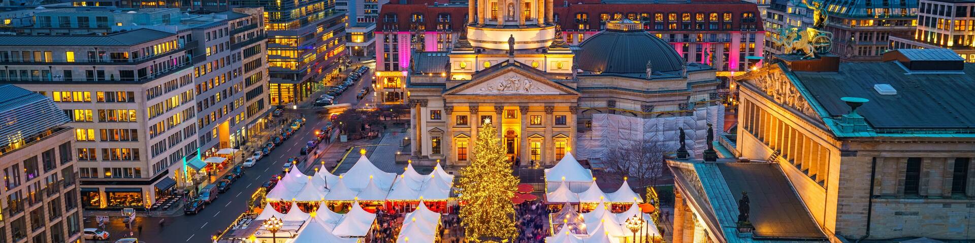 Christmas market, Deutscher Dom and konzerthaus in Berlin, Germany, Shutterstock ID 505072018, Purchase Order: SP-1506 Go Guides, Order Number: , Client/Licensee: Faa Praharnpap, Other: Hcom budget