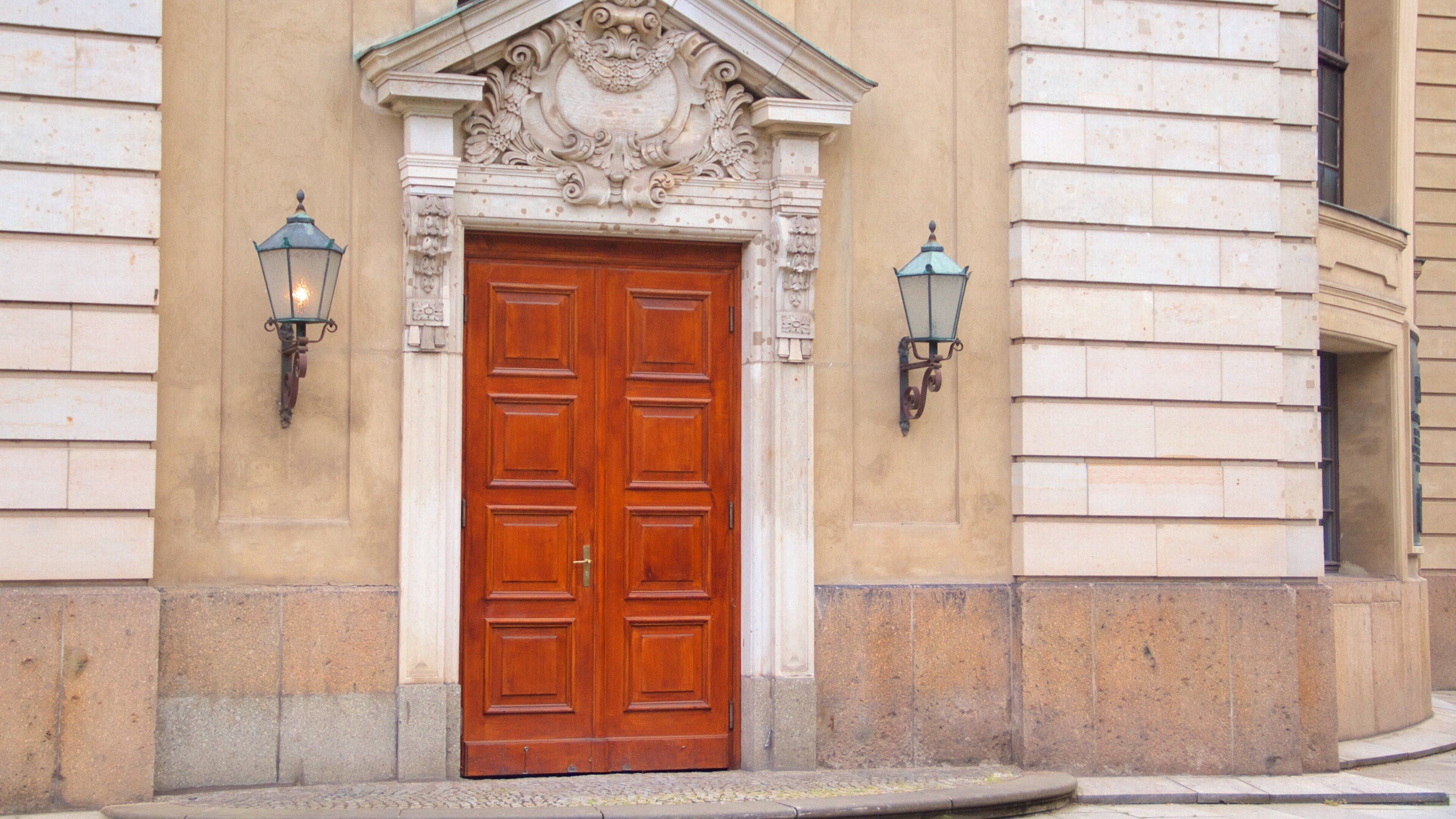 French Cathedral featuring heritage elements