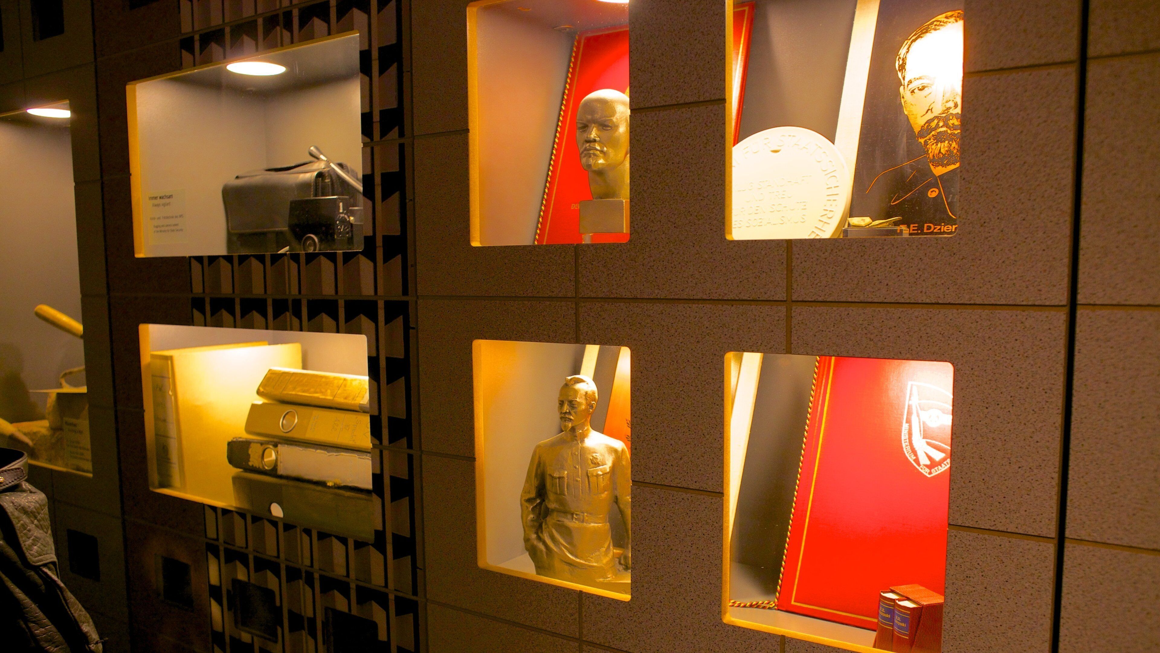 Exploring the exhibits at DDR Museum featuring artifacts from East German history in Berlin