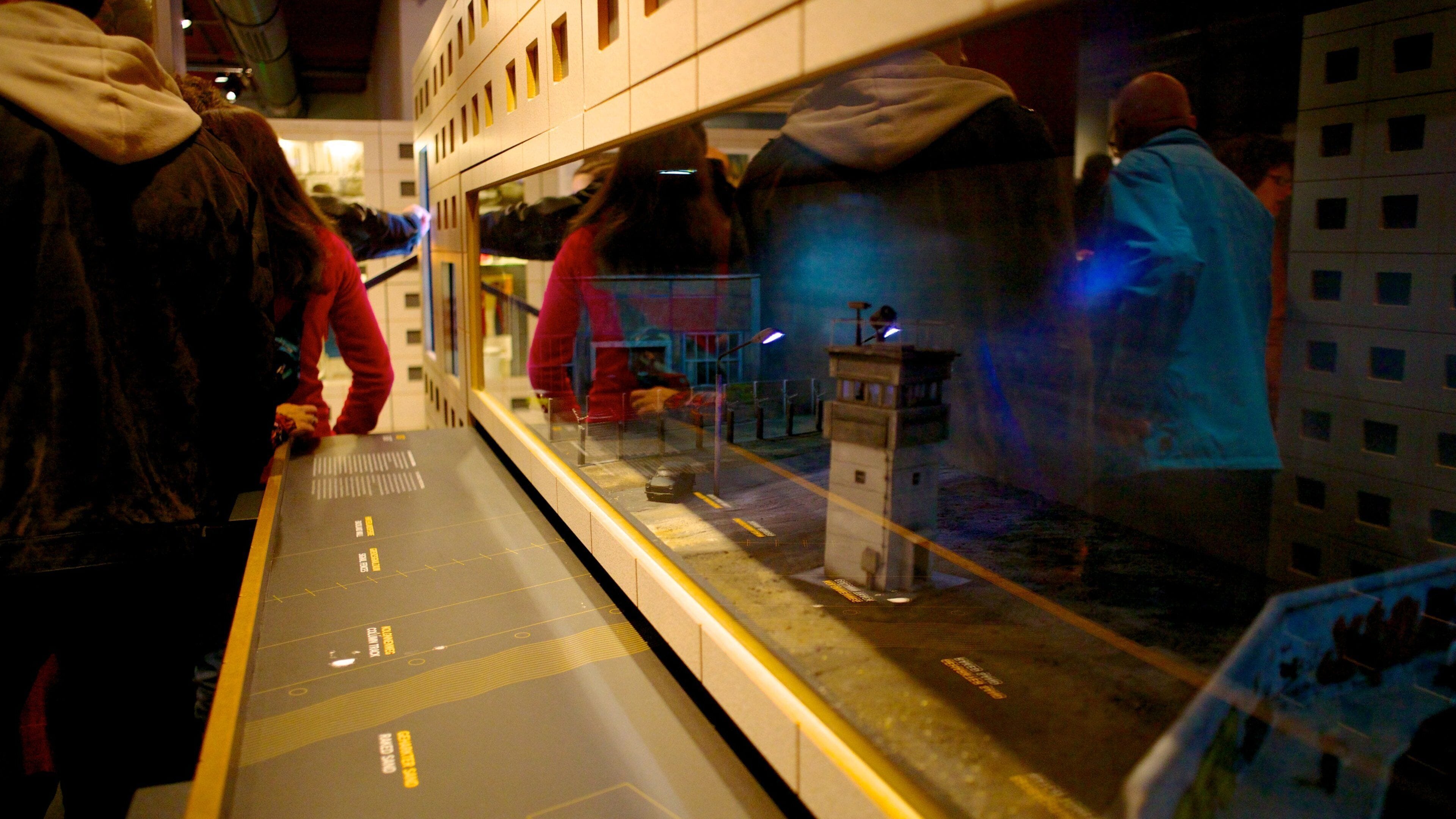 DDR-museet fasiliteter samt innendørs