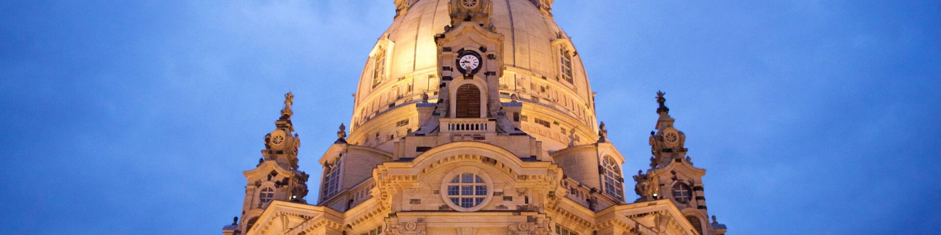 New Market Square which includes a church or cathedral