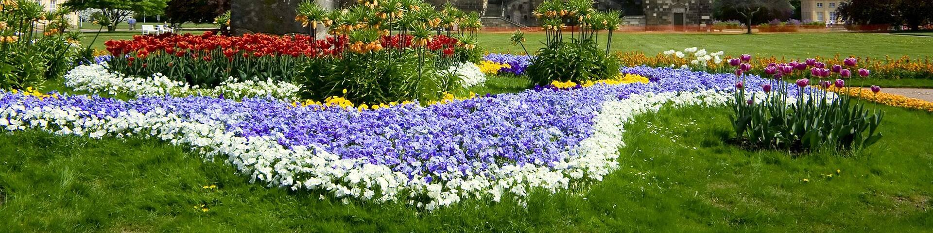 Mansion in the Great Garden, Dresden, Germany; Shutterstock ID 1327000