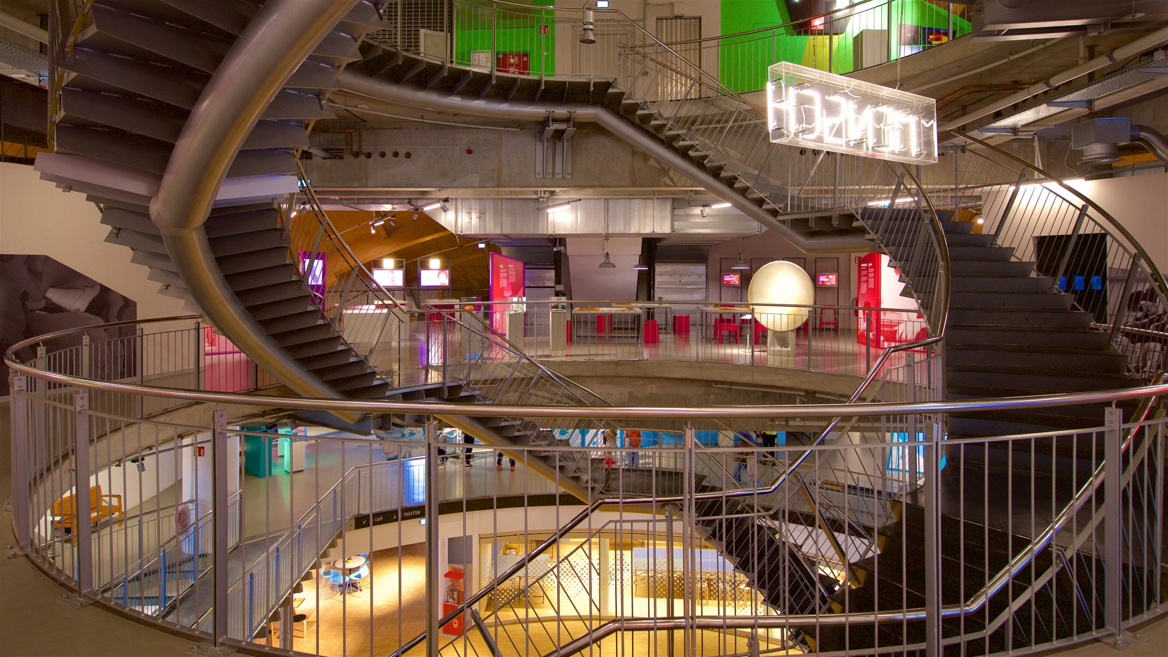 Universum Science Center featuring interior views