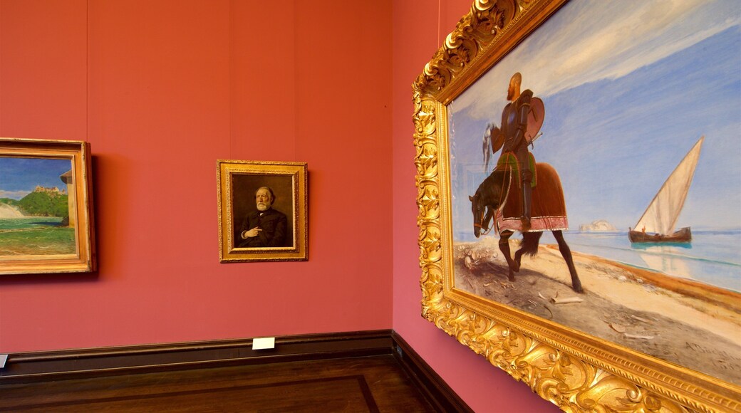 Kunsthalle Bremen showing art and interior views