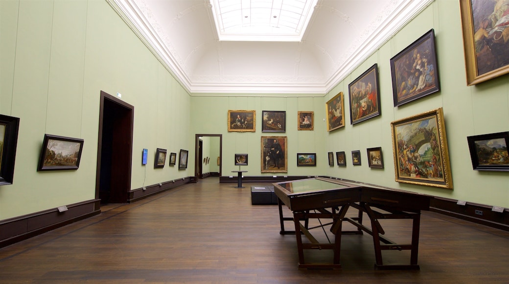 Kunsthalle Bremen featuring art and interior views