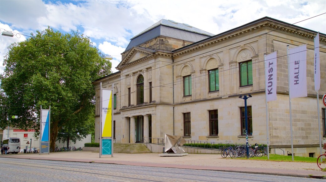 Kunsthalle Bremen featuring heritage elements