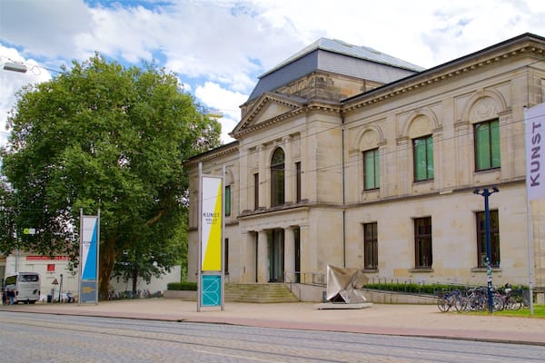 Kunsthalle Bremen mit einem Geschichtliches
