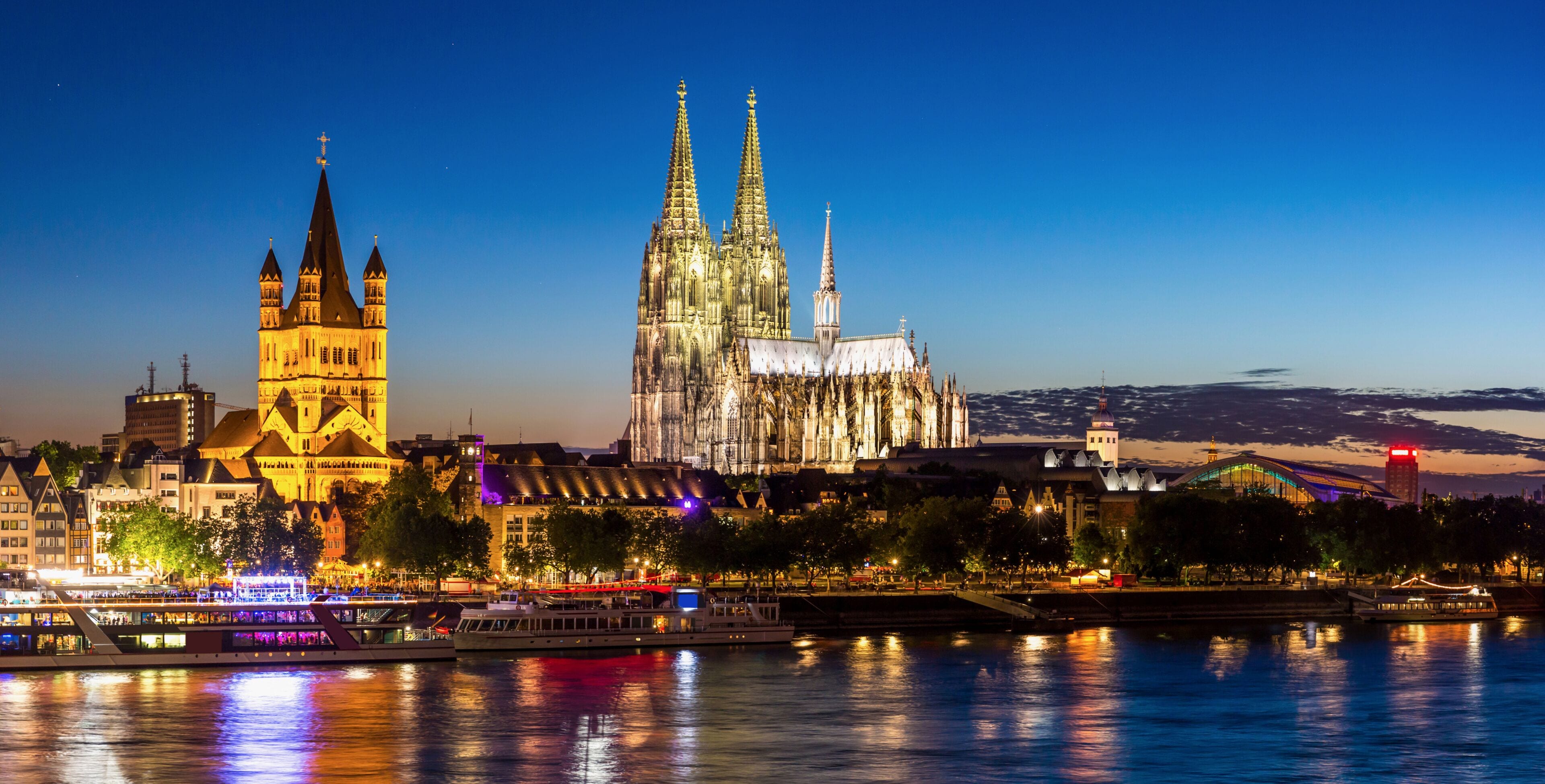 Cologne Cathedral River Rhine