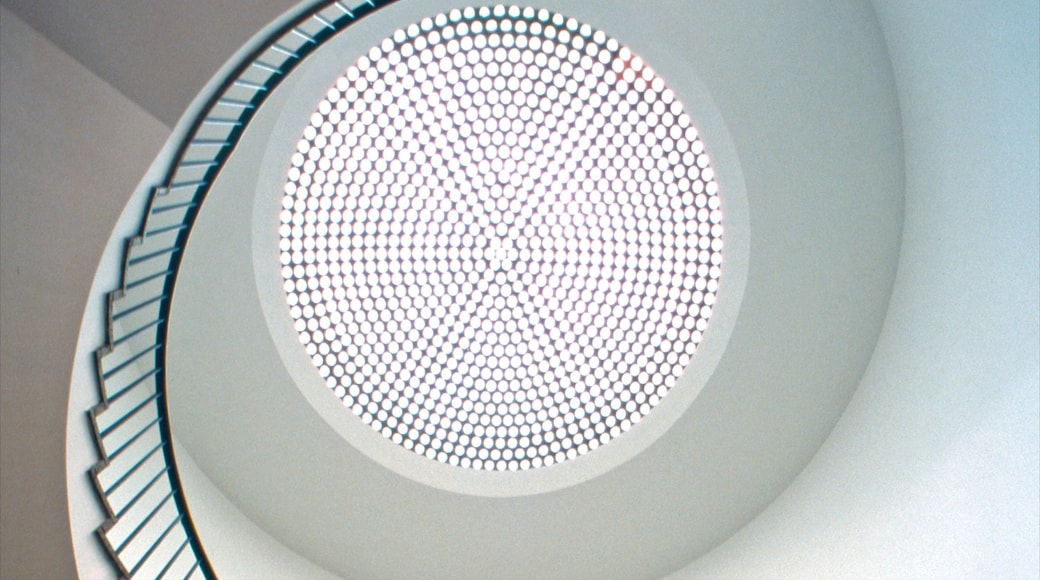 Museum of Applied Art featuring interior views and art