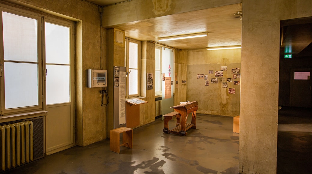 National Socialist Documentation Center which includes interior views