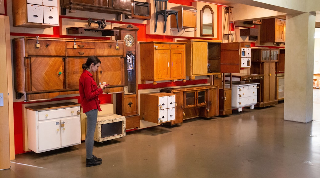 National Socialist Documentation Center which includes interior views as well as an individual femail