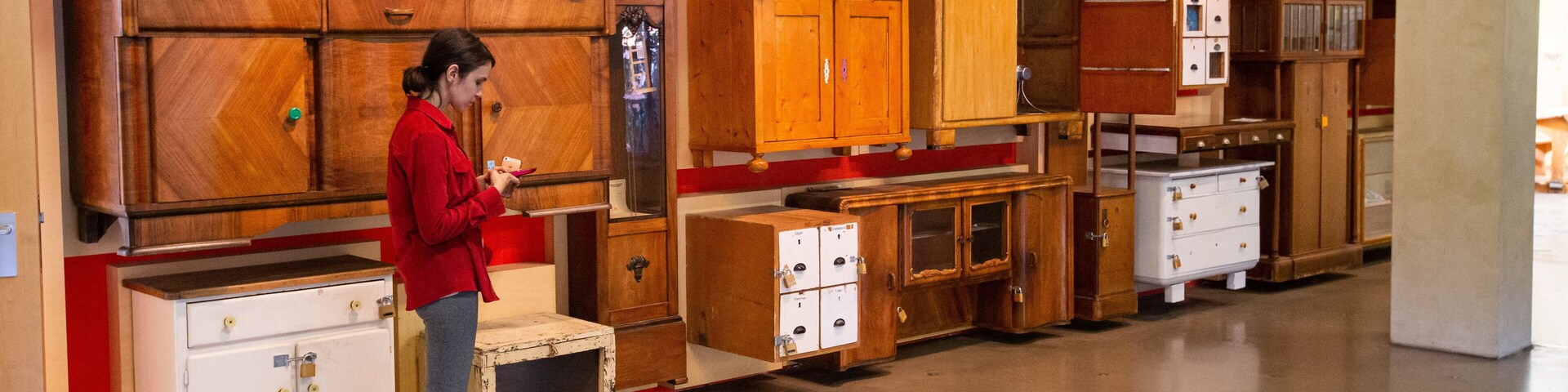 National Socialist Documentation Center which includes interior views as well as an individual femail