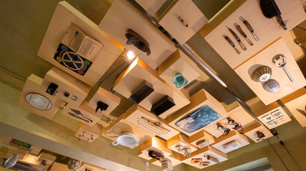 National Socialist Documentation Center featuring art and interior views