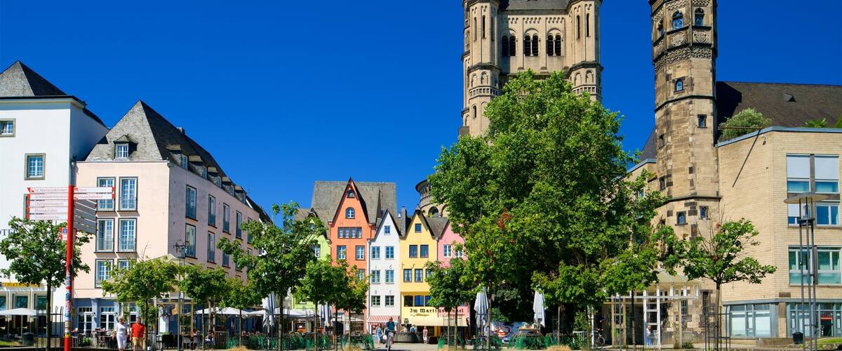 Great St. Martin Church showing heritage elements