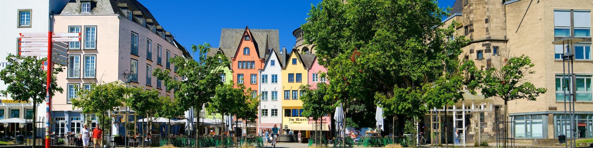 Great St. Martin Church showing heritage elements