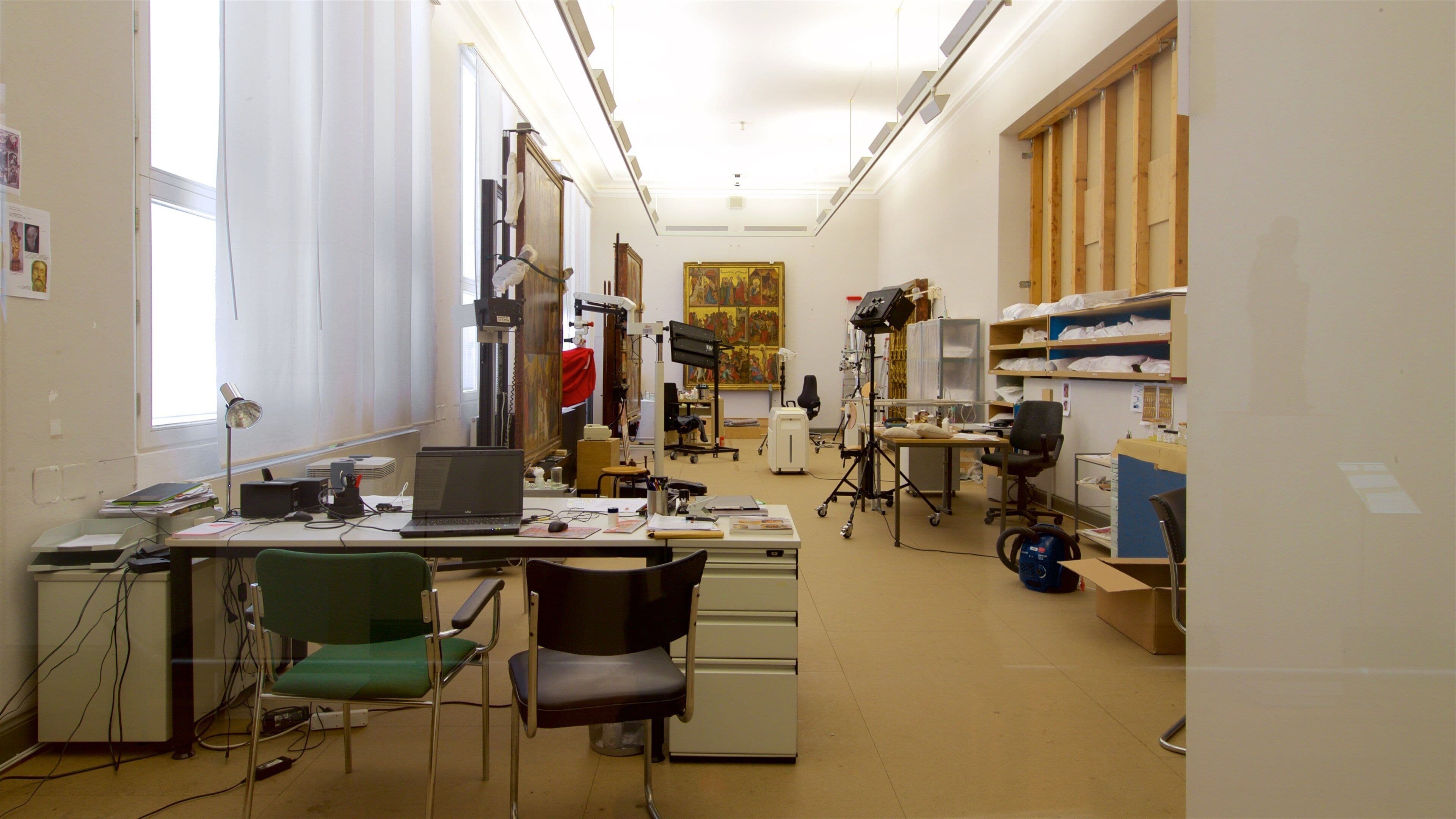 Niedersachsen statsmuseum fasiliteter samt kunst og innendørs