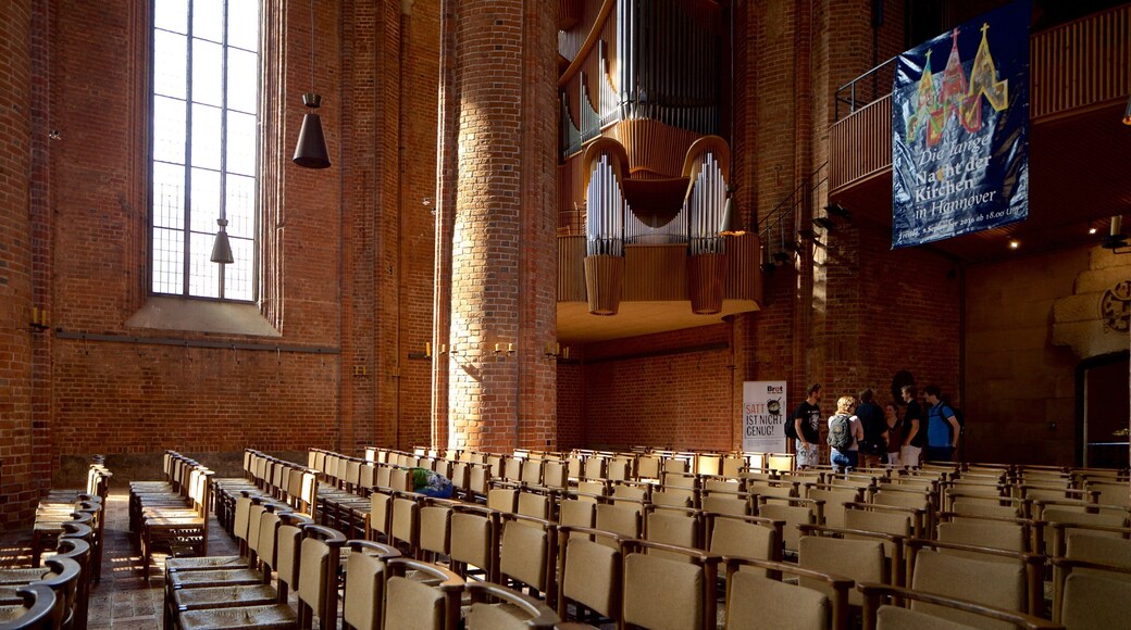 Marktkirche qui includes patrimoine historique, vues intérieures et église ou cathédrale