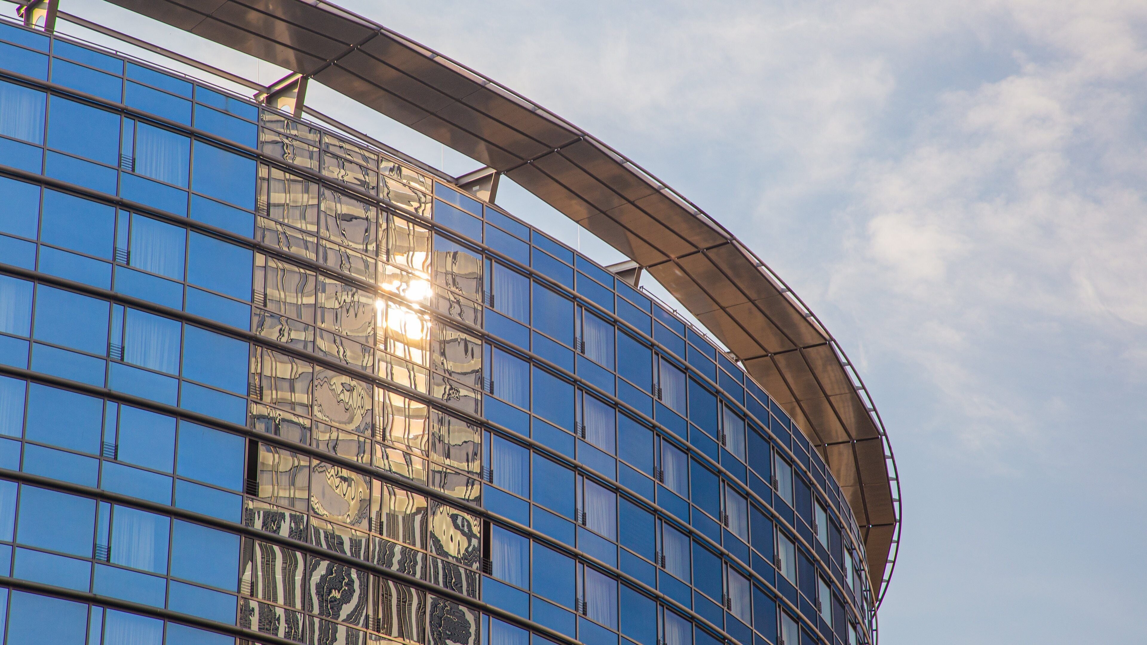 Congress Center Messe Frankfurt showing modern architecture