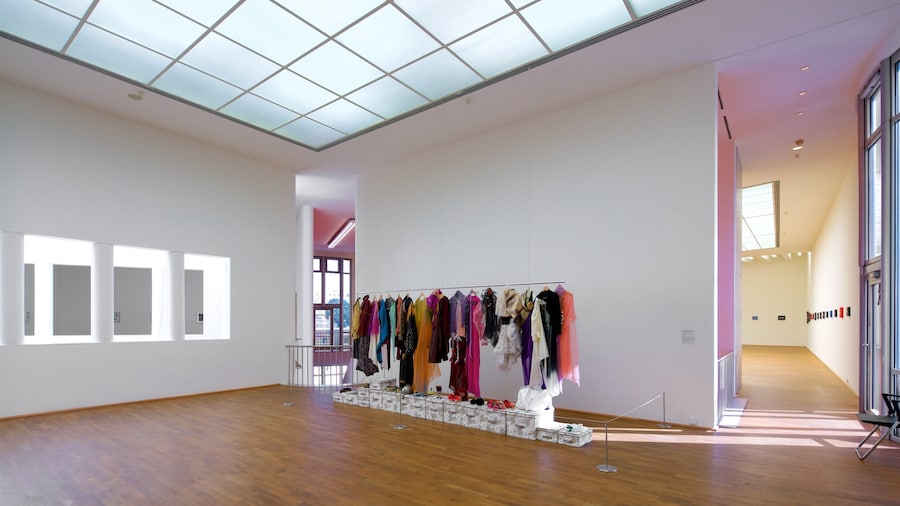 Museum of Modern Art showing art and interior views