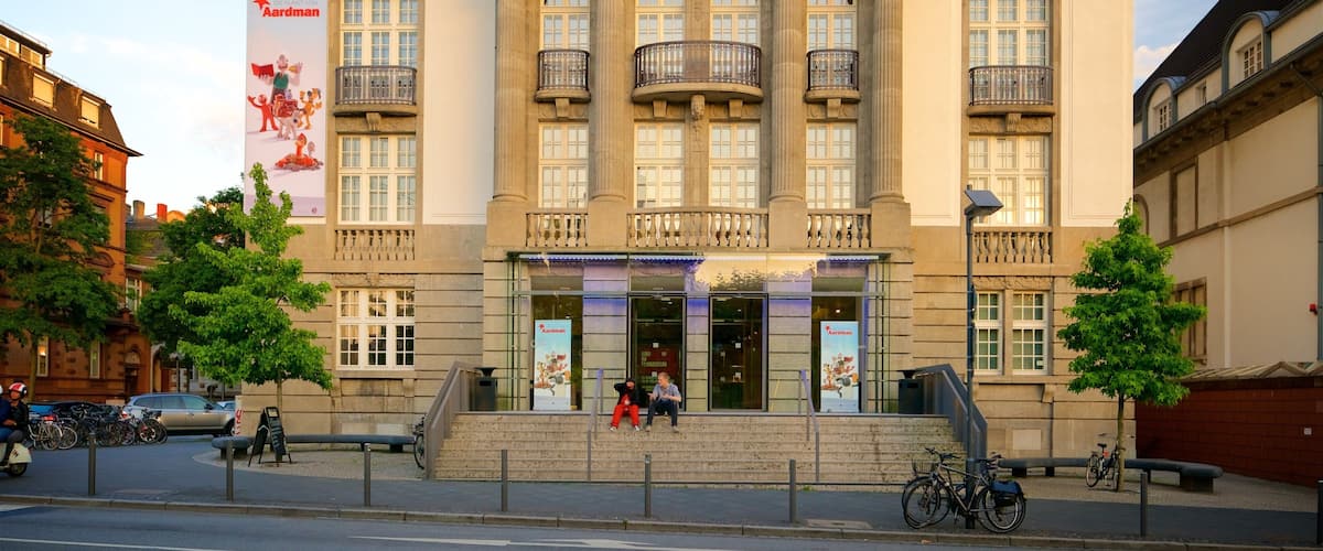 德國電影博物館 其中包括 指示牌, 夕陽 和 歷史建築