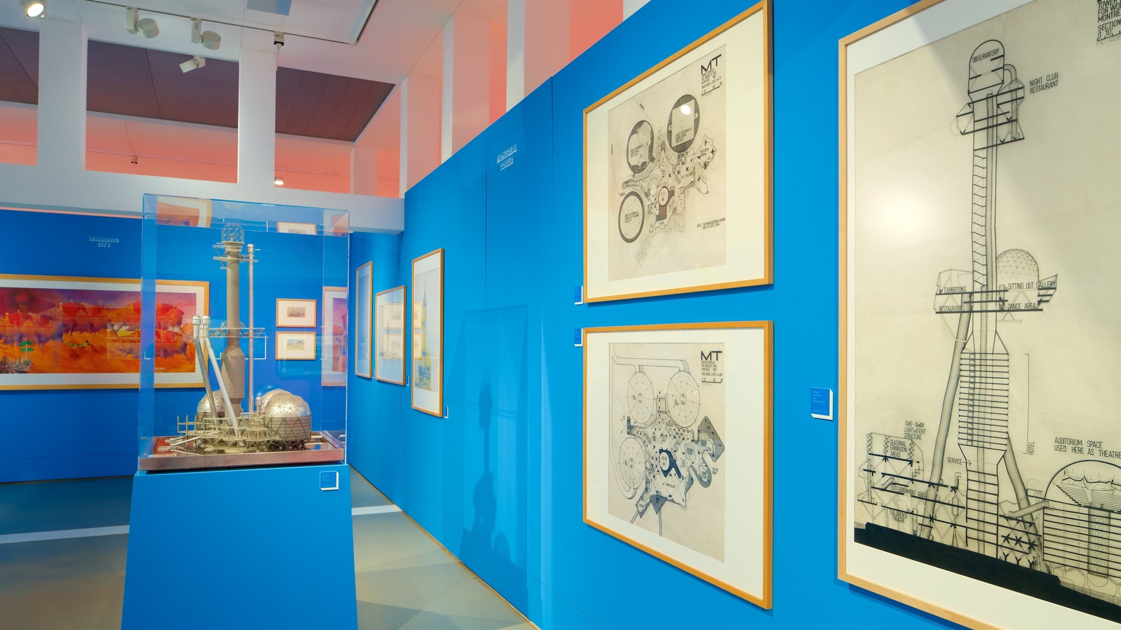 German Architecture Museum featuring interior views