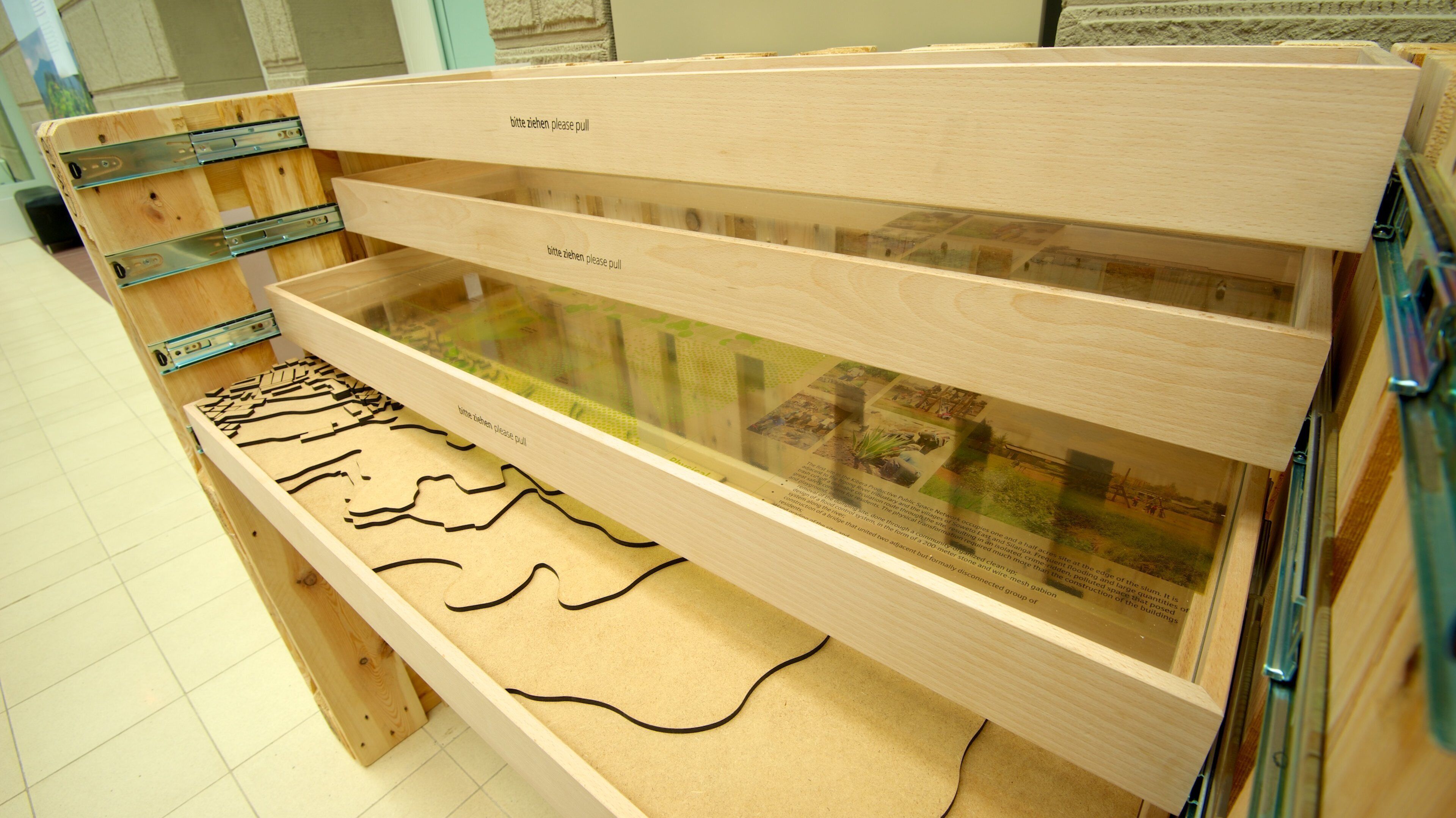 ドイツ建築博物館 フィーチャー 屋内の眺め