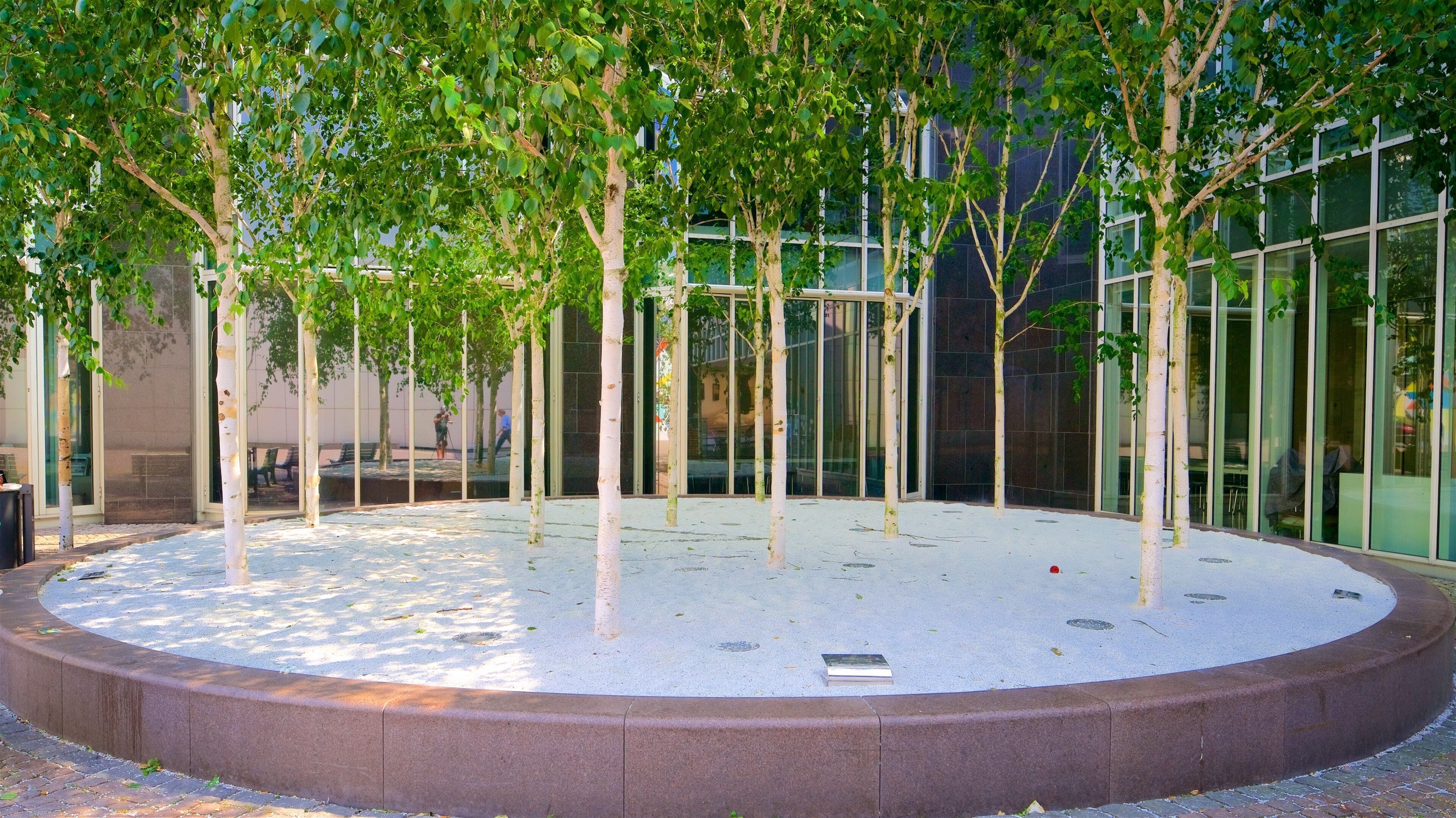 North Rhine-Westphalia Art Collection showing a garden