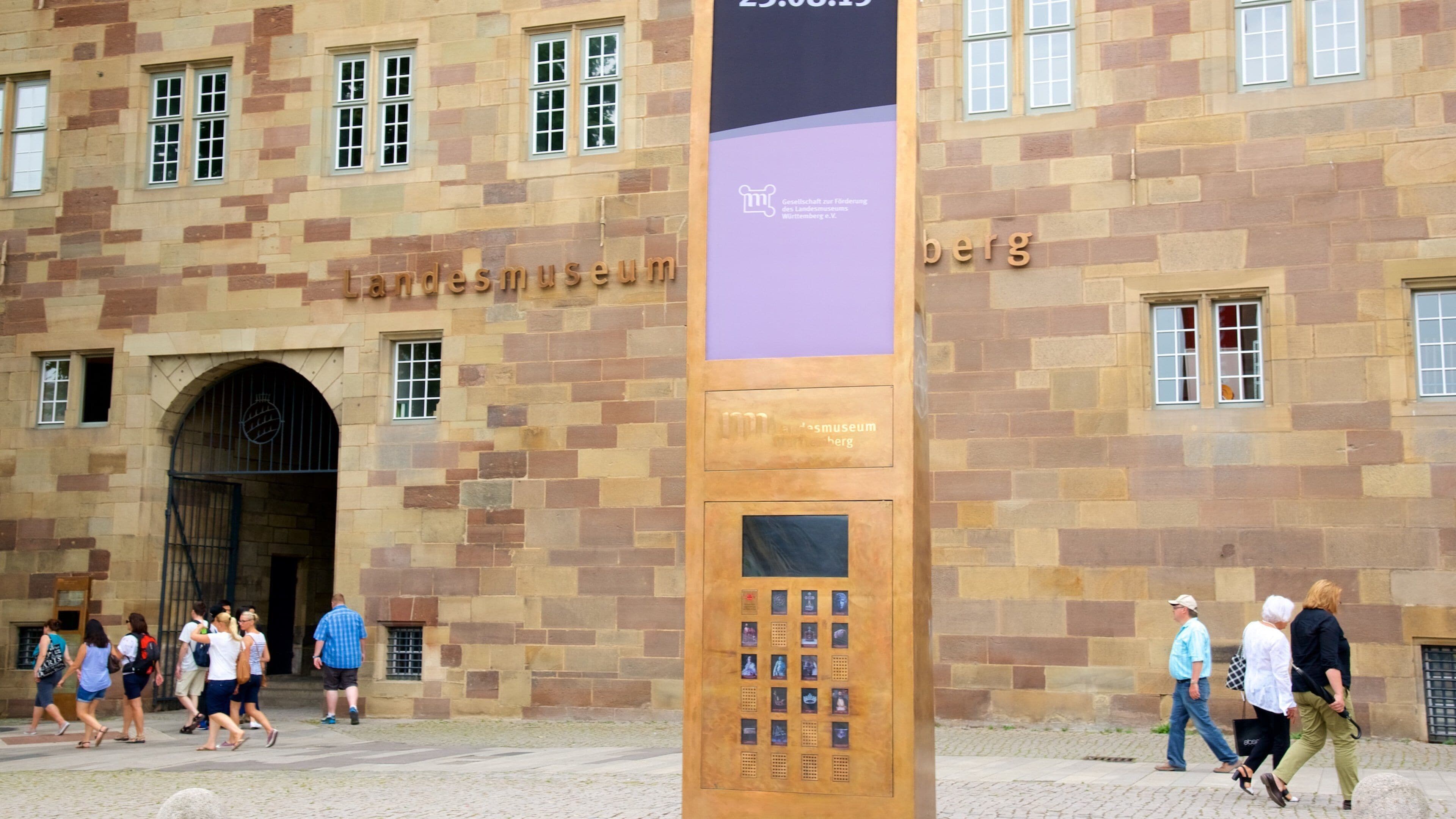 Old Castle as well as a small group of people