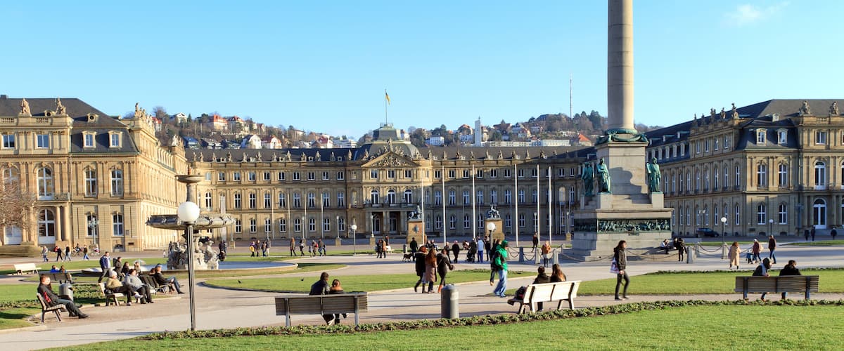 Main square in Stuttgart (Germany) city center, Shutterstock ID 94691779, SF SSA Case with Manager Approval: Case 07151371, Job: Prepay credit, Client/Licensee: , Other: