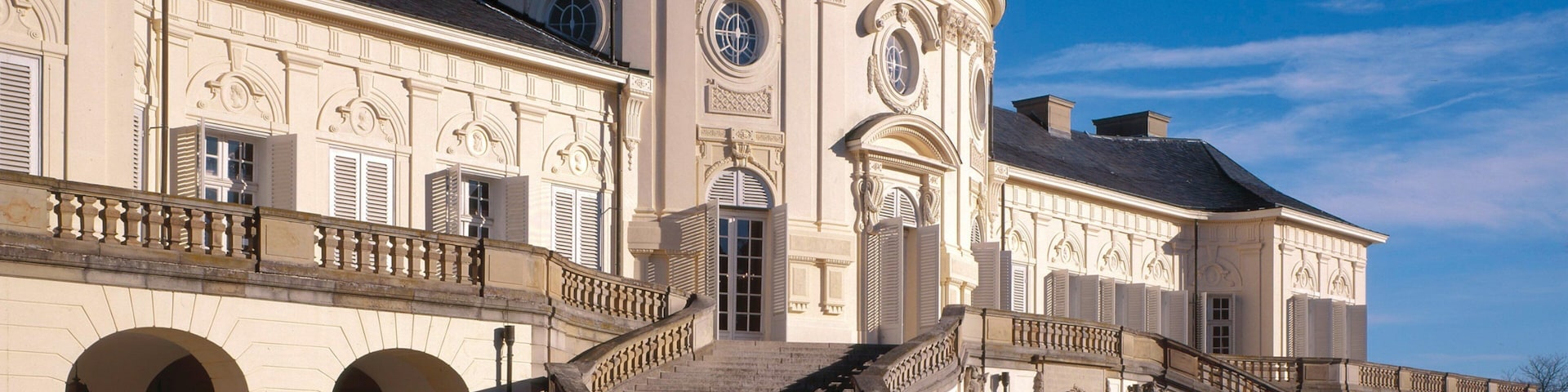 Solitude Palace featuring heritage architecture and chateau or palace