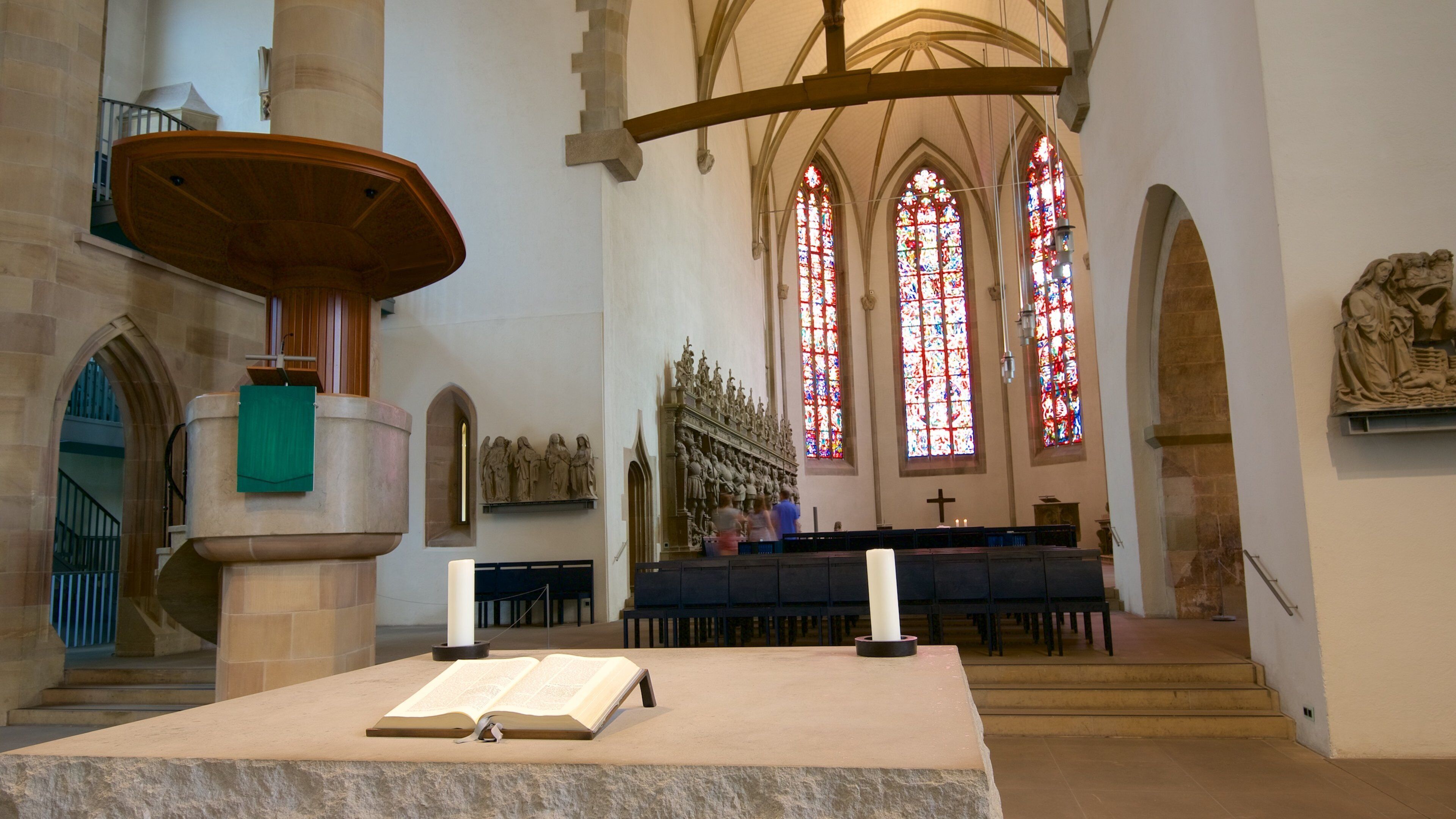 Stiftskirche featuring interior views and a church or cathedral