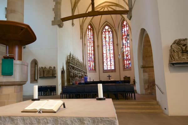 Stiftskirche montrant vues intérieures et église ou cathédrale