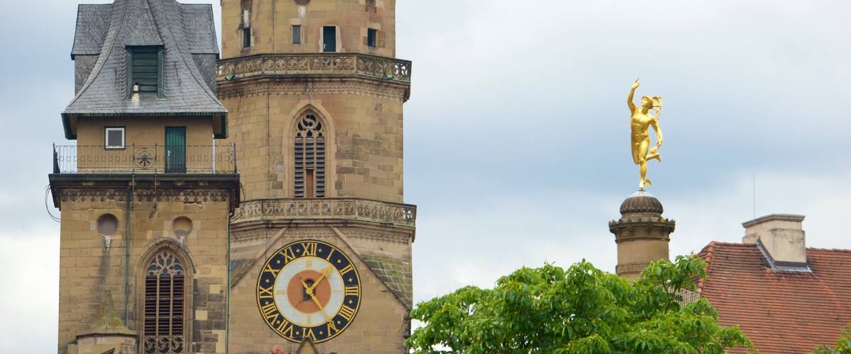 Stiftskirche mit einem historische Architektur
