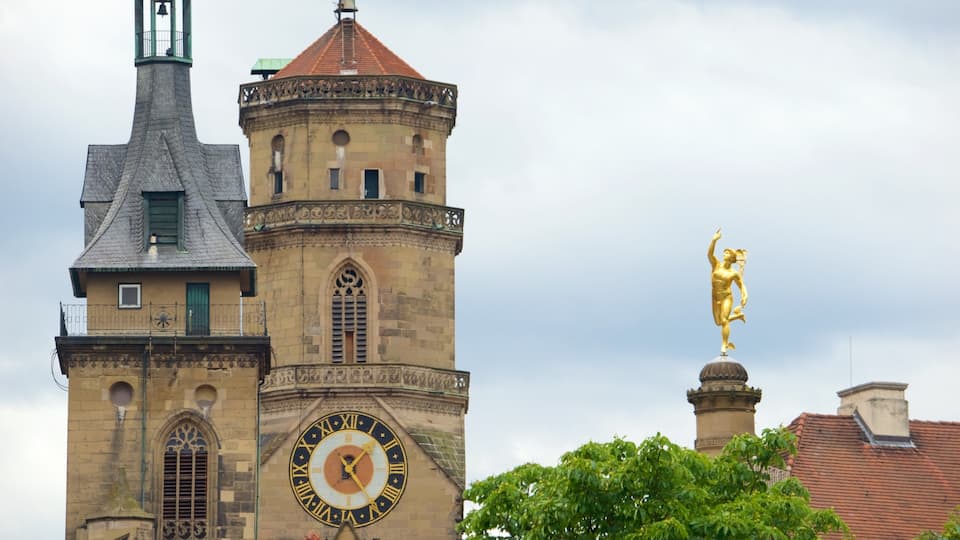 Stiftskirche mit einem historische Architektur