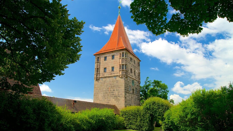 Nuremberg Castle featuring heritage elements