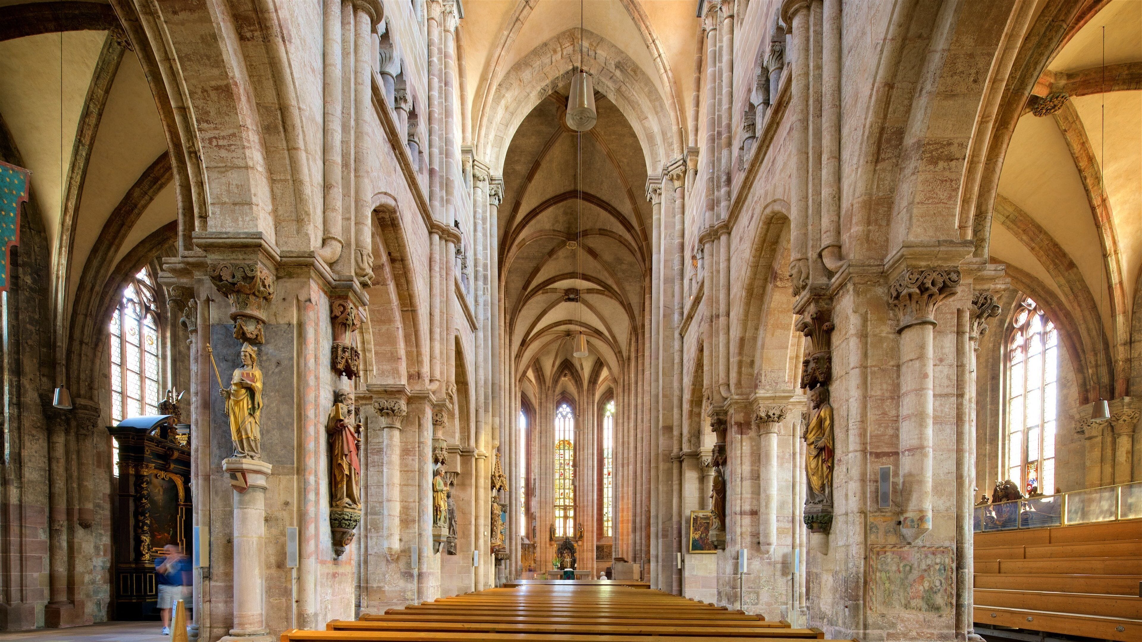 St. Sebaldus Church which includes interior views, heritage elements and a church or cathedral