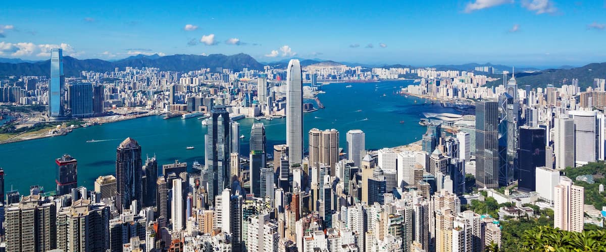 JBTTAW HongKong Harbour city at day