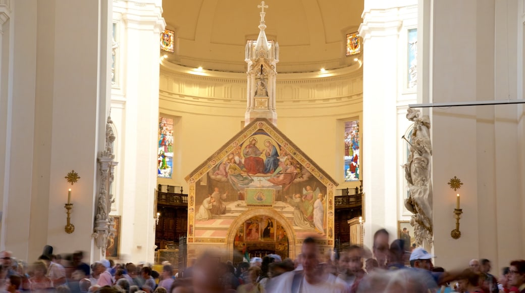 Santa Maria degli Angeli featuring interior views, a church or cathedral and heritage architecture