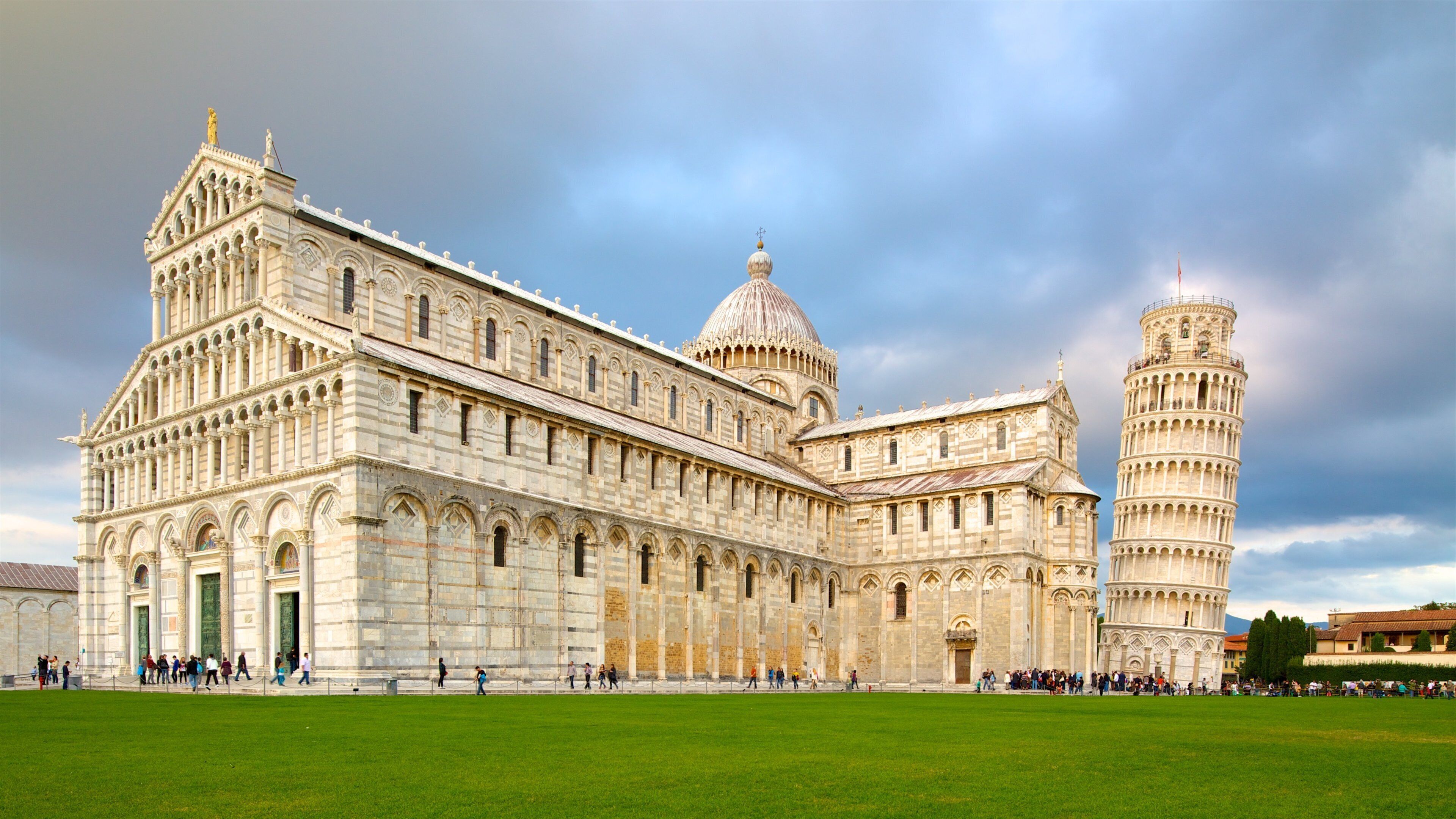 Cathedral of Volterra which includes a church or cathedral and heritage architecture