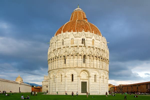 Pisa Provinz das einen religiöse Aspekte und Garten