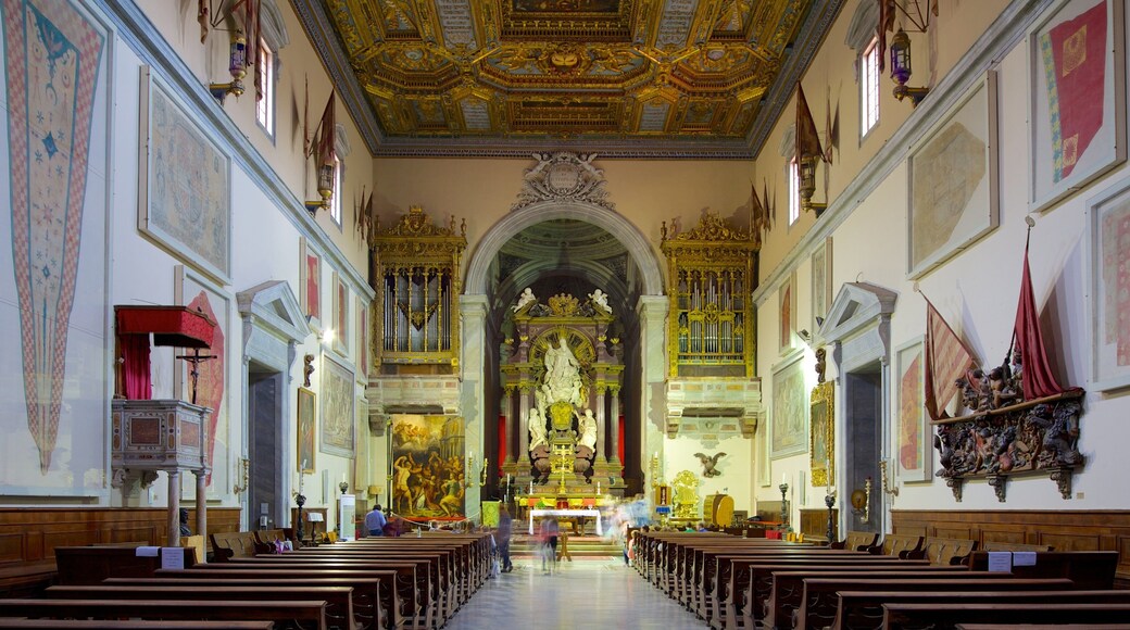 Church of Santo Stefano dei Cavalieri showing interior views, a church or cathedral and religious aspects