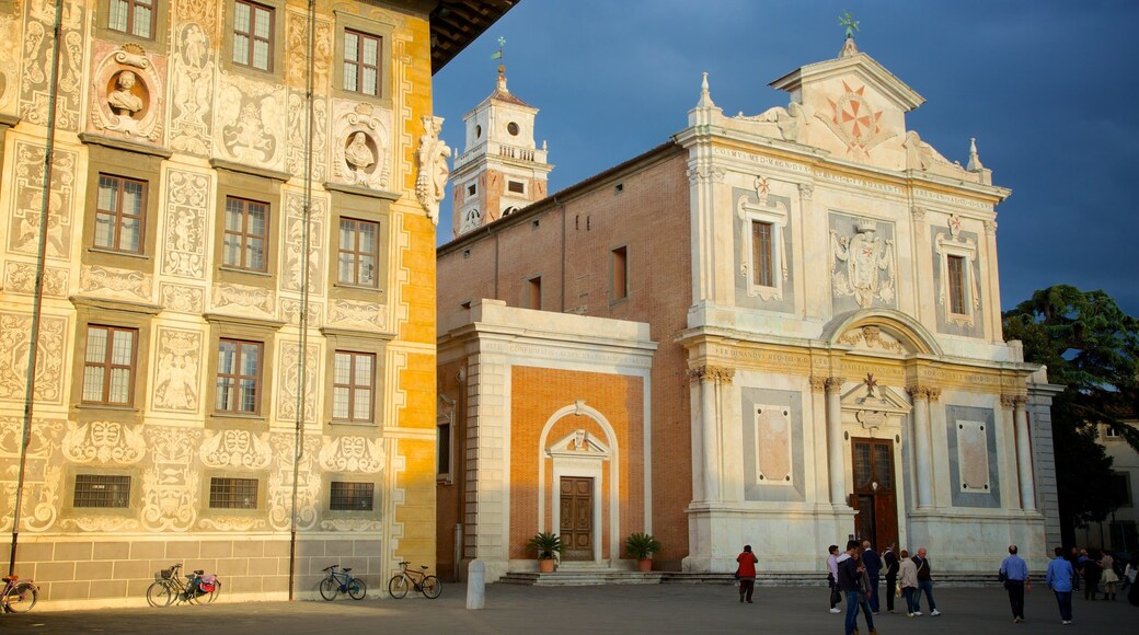 Santo Stefano dei Cavalieri featuring heritage architecture, a square or plaza and a church or cathedral