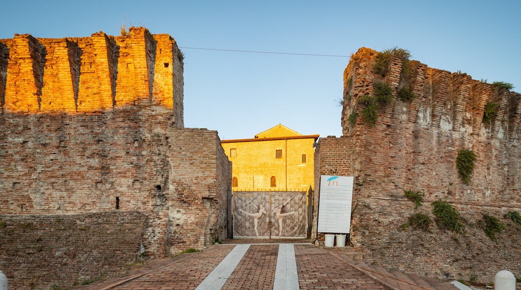 Castel Sismondo which includes heritage architecture