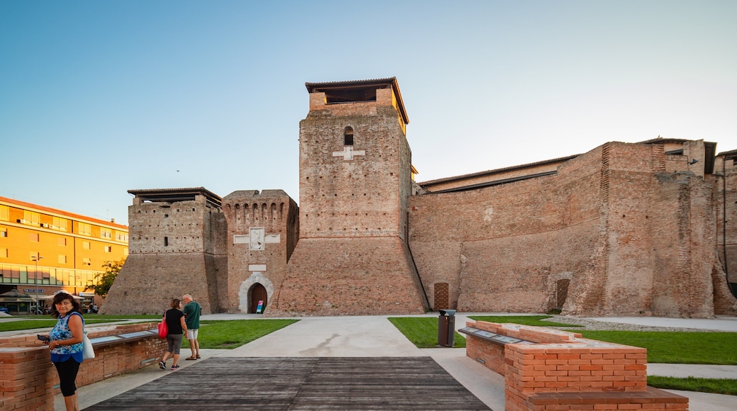 Castel Sismondo featuring heritage architecture