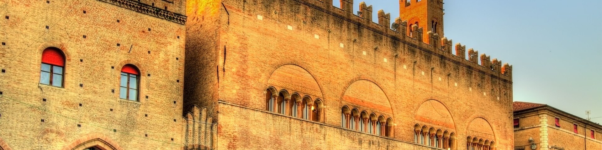 Palazzo dell'Arengo on Piazza Cavour in Rimini - Italy