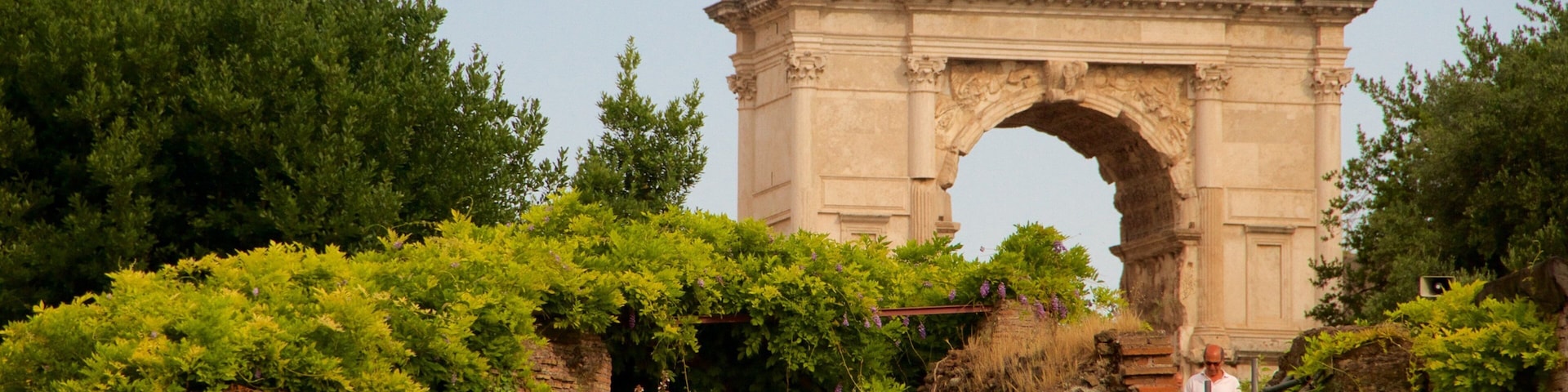 Arch of Titus which includes a monument and heritage architecture